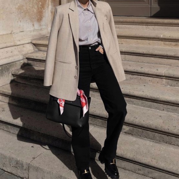 NWT. MVP WARDROBE OVERSIZED BOYFRIEND STYLE BLAZER - Picture 9 of 10